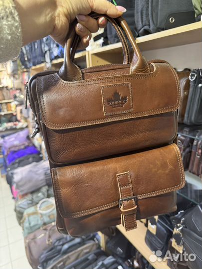 Мужская сумка кожа