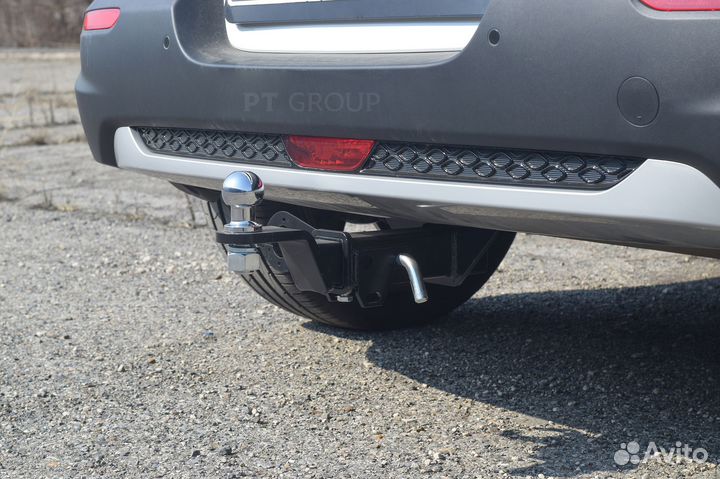 Фаркоп под квадрат Kia Soul