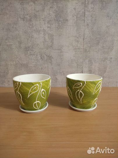 Набор горшков для цветов коллекционный