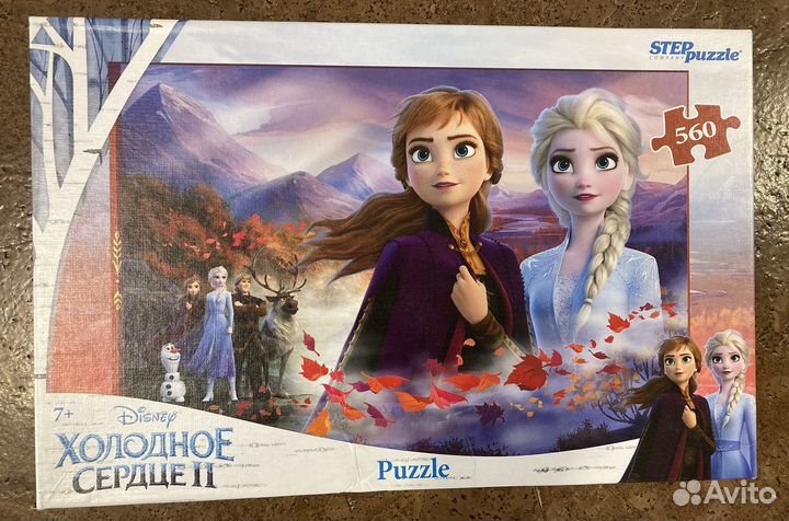 Пазлы Trefl и step puzzle