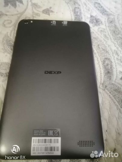 Планшет 8' дюймов Dexp ursus B38