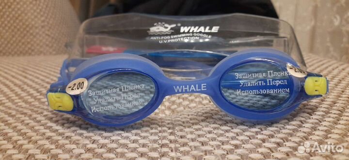 Очки для плавания с диоптриями трубка для плавания