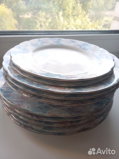 Тарелки из чешского сервиза