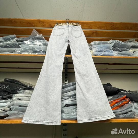 Джинсы клеш Rick Owens Shadow Cut Wideleg