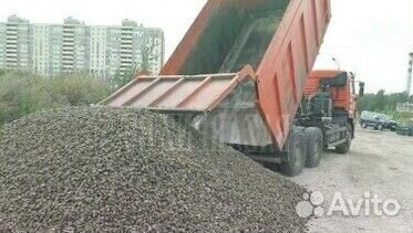 Щебень гравийный с доставкой