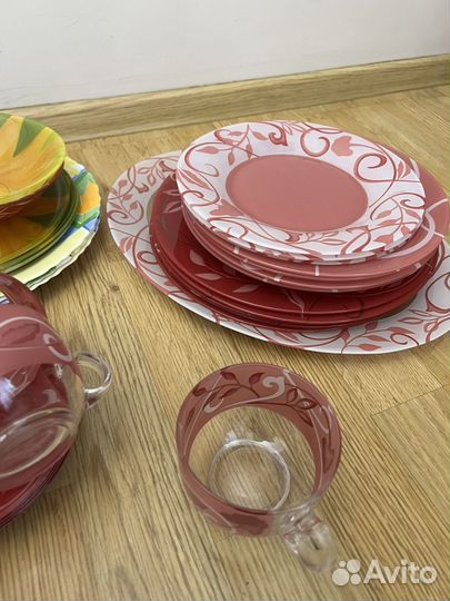 Сервиз посуда luminarc отличное состояние б/у