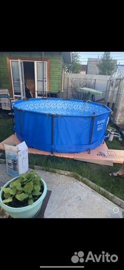 Каркасный бассейн 366 на 122