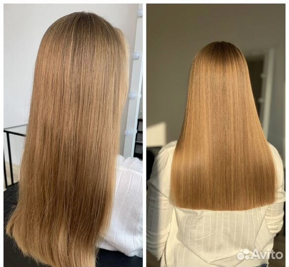 Кератин Ботокс Холодное восстановление Уход