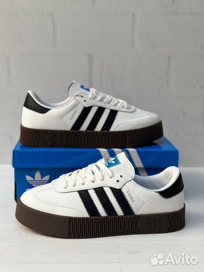 Кроссовки Adidas Samba White Black