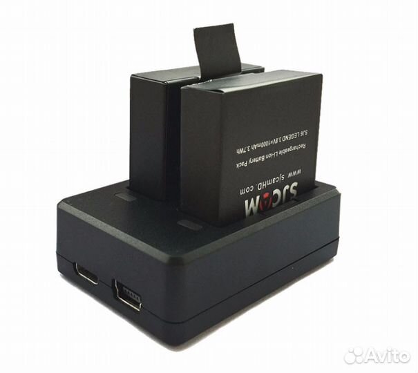 Зарядное 2xUSB для SjCam SJ6/SJ7/SJ8