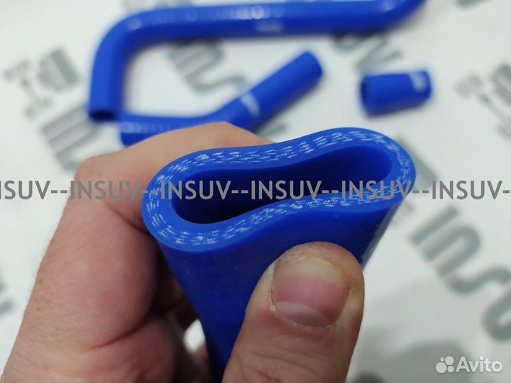 Силиконовые патрубки радиатора 2105 (алюминиевый)