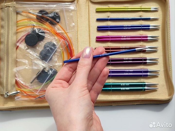 Набор спиц Knit Pro Zing Deluxe