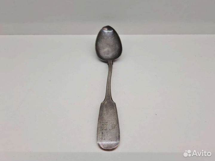 П.2595 Ложка столовая 1895 год. Серебро