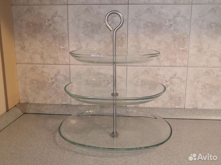 Ваза для фруктов трехярусная