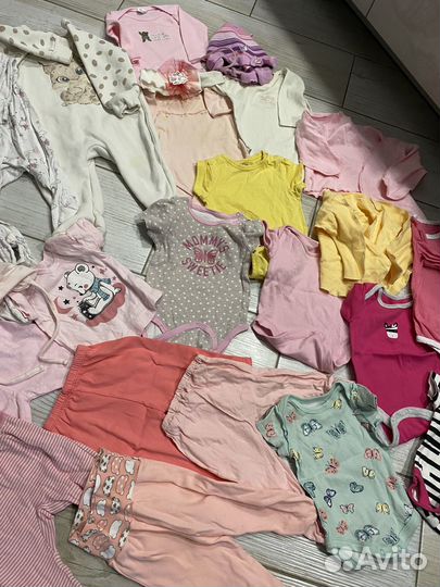 Детские вещи пакетом для новорожденного фирменные