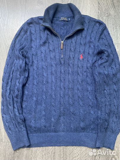 Джемпер polo ralph lauren zip 1/4