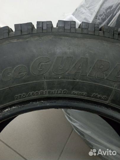Yokohama Ice Guard F700Z 275/65 R18 113M