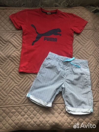 Вещи пакетом на мальчика 122 128