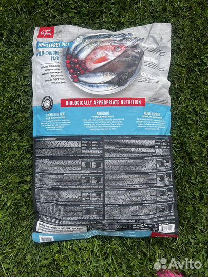 Сухой корм для кошек Orijen Six Fish