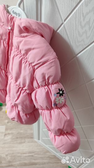 Куртка на девочку утепленная размер 68