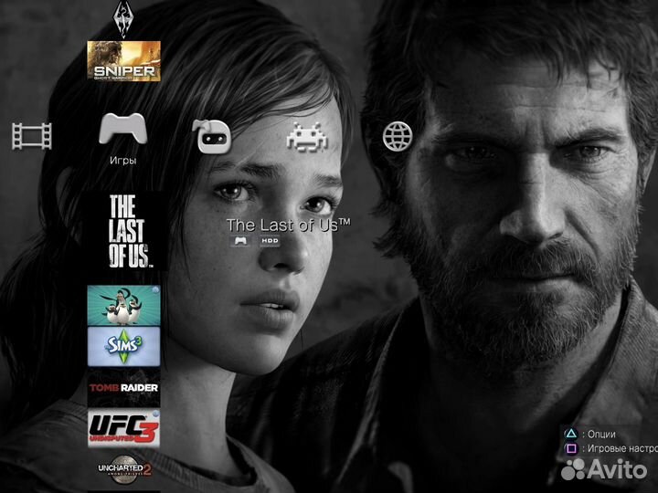 PS3 Slim прошитая, 50игр +2джоя