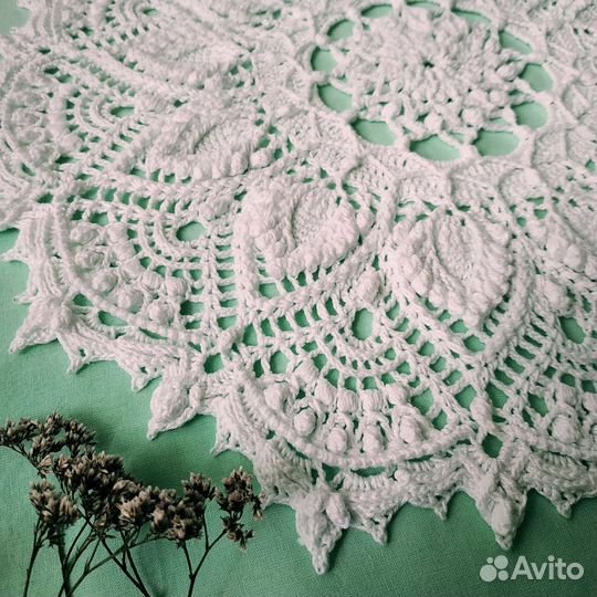 Салфетка вязаная крючком