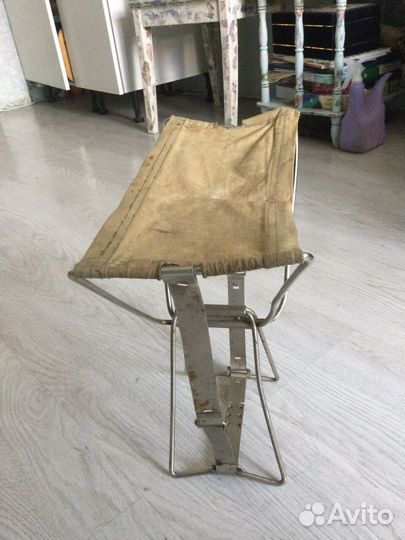 Стульчик складной для рыбалки СССР