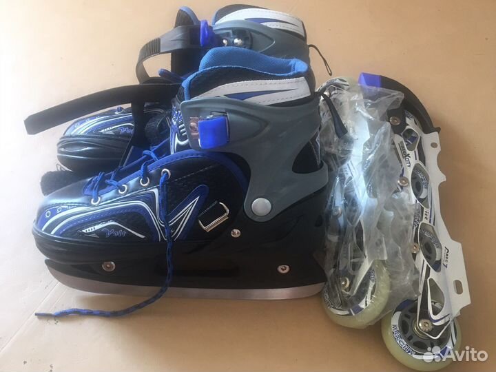 Коньки раздвижные 35 38 размер