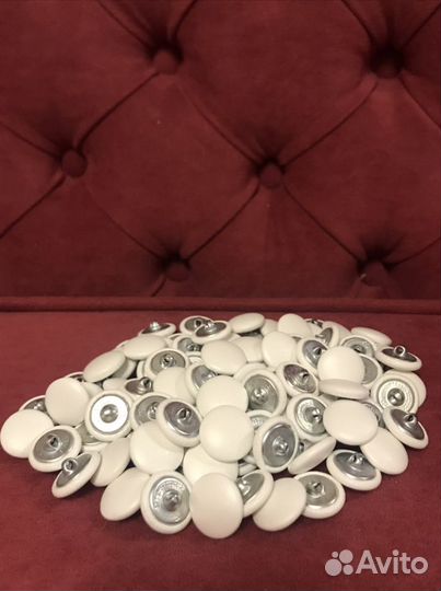 Пуговицы для каретной стяжки