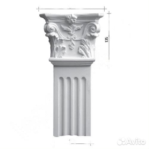 Гипсовые пилястры