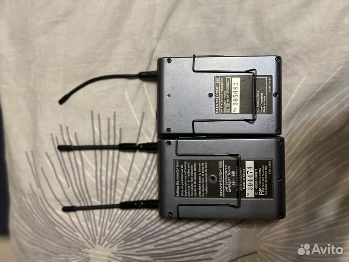 Sony петличка радио