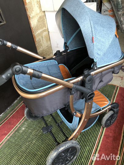 Детская коляска трансформер 2 в 1 Aimile