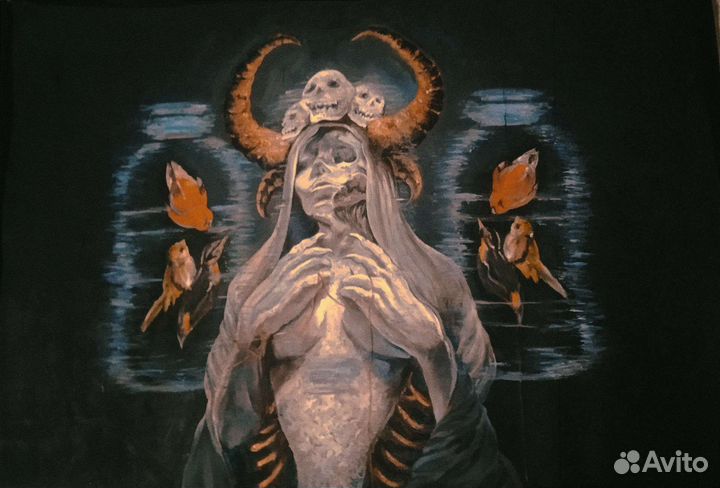 Картина акрилом