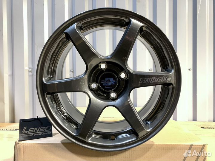 Литые диски Lenso 15х7.0 / 4х100 projet-D-R06 HDW