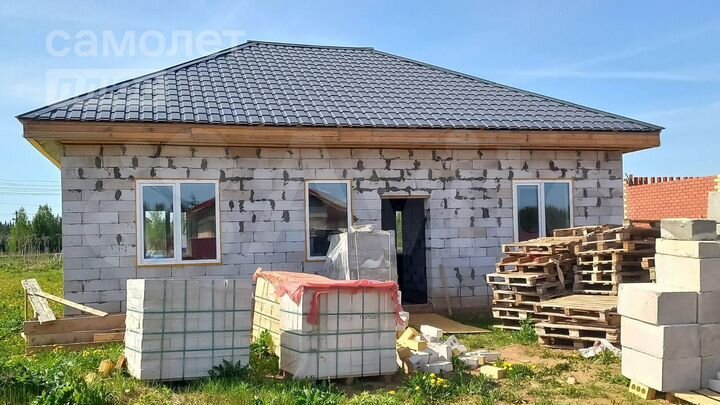 Дом 93,8 м² на участке 4,4 сот.