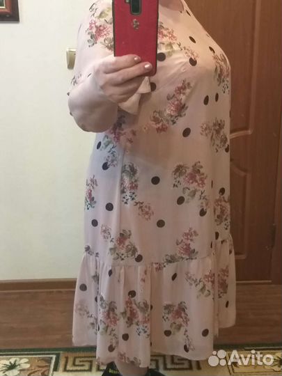 Платье из шифона