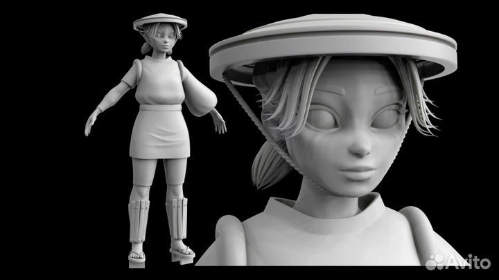 3D модели персонажей для печати на принтере