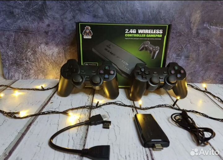 Игровая приставка Game stick 128gb