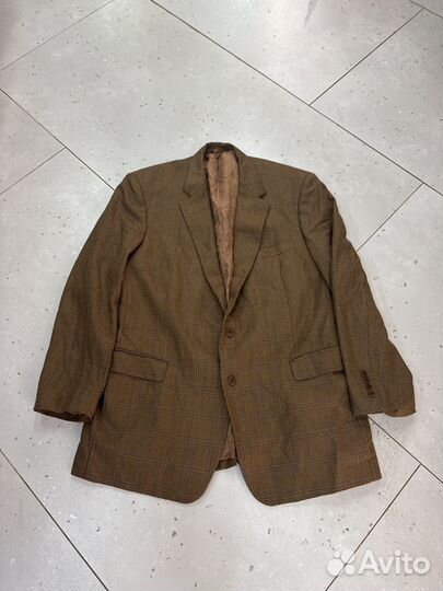 Итальянский винтажный пиджак мужской 52-54