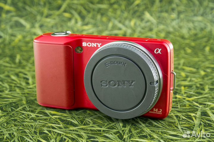Sony NEX-3 red body продажа/обмен