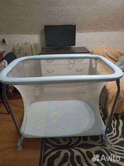 Большой детский манеж бу