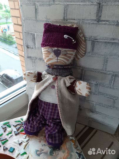 Мягкие игрушки в стиле бохо