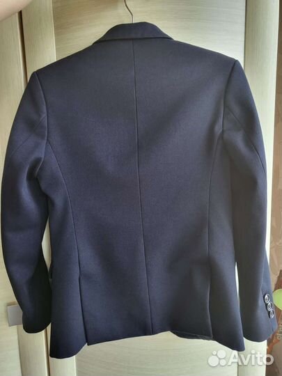 Школьная форма Б/У синяя для мальчика 7-8 лет