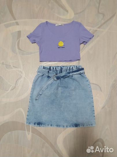 Топик и юбка