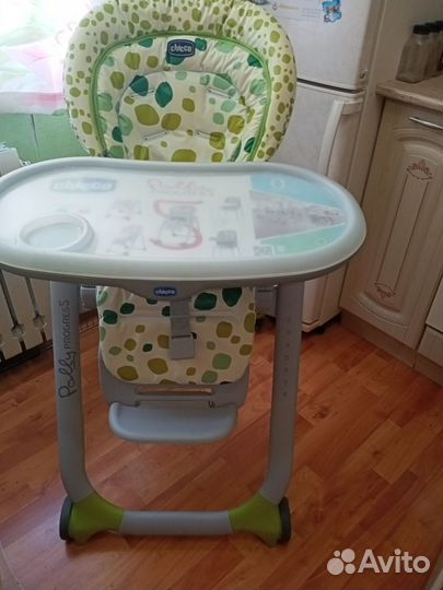 Стульчик для кормления chicco polly progress 5