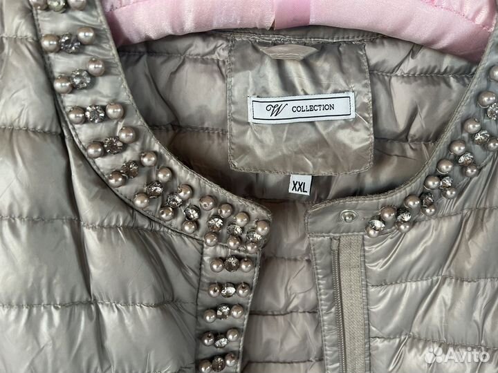 Пуховик итальянский нарядный