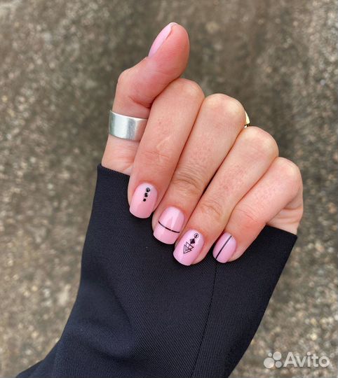 Маникюр гель лак