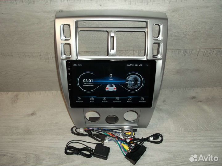 Магнитола Hyundai Tucson 1 2/32 Android 2004-2009
