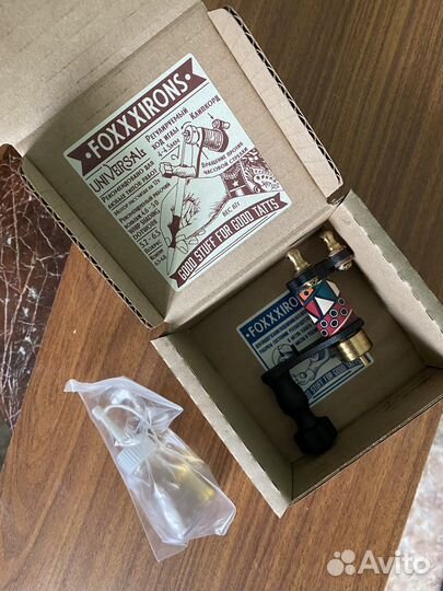 Тату набор. Роторная машинка foxXxIrons