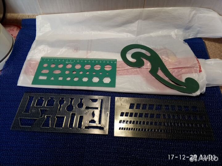 Линейки разной конфигурации (химия, геометрия)